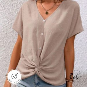 Blusa con botones