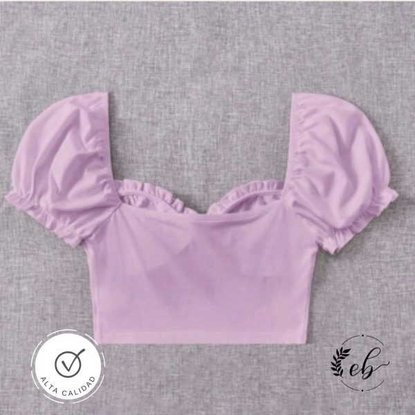 Crop Top Blanco - Image 2