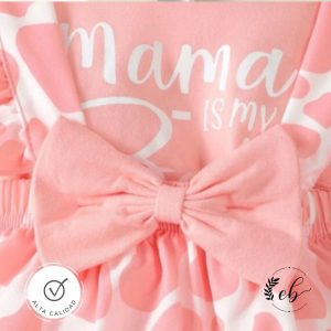 camiseta de manga larga con falda para niñas