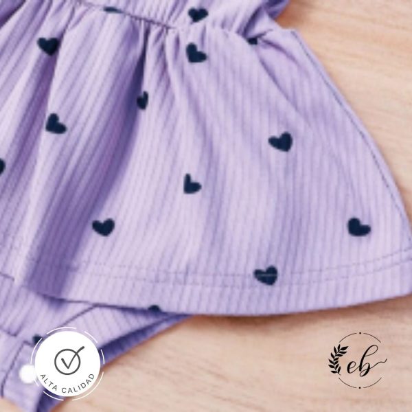 VESTIDO CON TIRANTES Y DIADEMA - ELLA BELLA BOUTIQUE