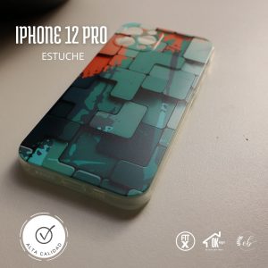Estuche Iphone 12 pro - diseño salpicado estampado