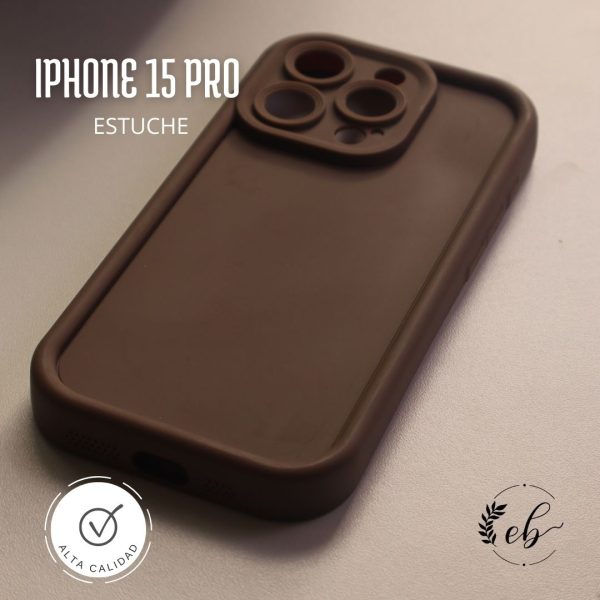 Estuche para Iphone 14 pro - con adorno de corazón - Image 3