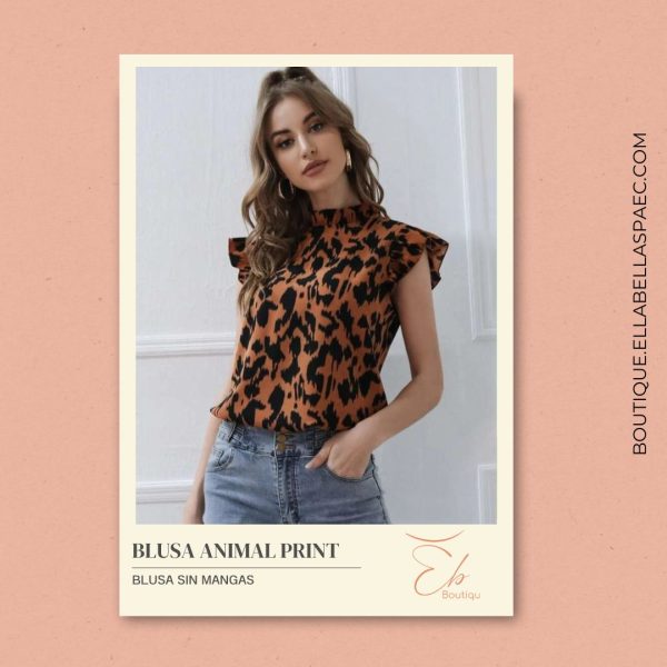 Blusa Animal Print – Estilo y Elegancia