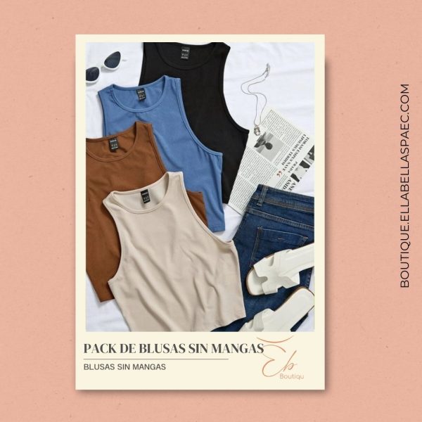Pack de blusas sin magnas - Image 2