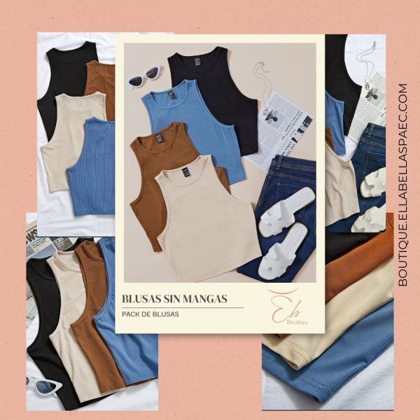 Pack de blusas sin magnas - Image 3