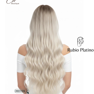 Extensión de cabello / #613 (Rubio Claro Ceniza / Platinum Blonde)